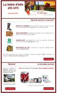 Newsletter déc. 2011