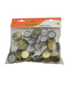 Tappi a corona ø 26 mm per lattine 