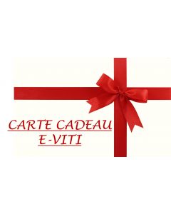 Carte cadeau e-viti - sélectionnez le montant souhaité