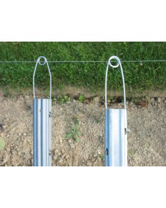 Galvanized wire post extensio