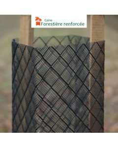 Reinforced mesh forest sheath 