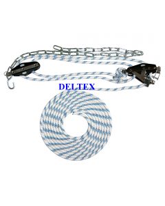 Tightening rope for Deltex wire