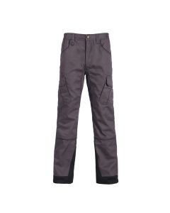 Pantalon multipoches ADAM - Gris/ noir 