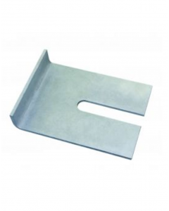 Plaque de pose fendue 