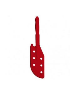 Spatule à main rouge