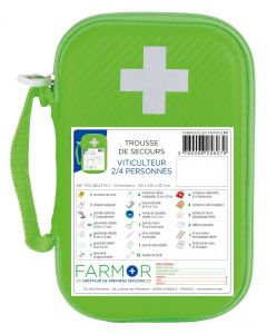 Trousse de secours viticulteur 2/4 personnes