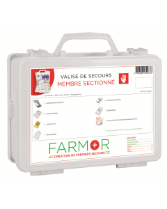 Valise membre sectionné